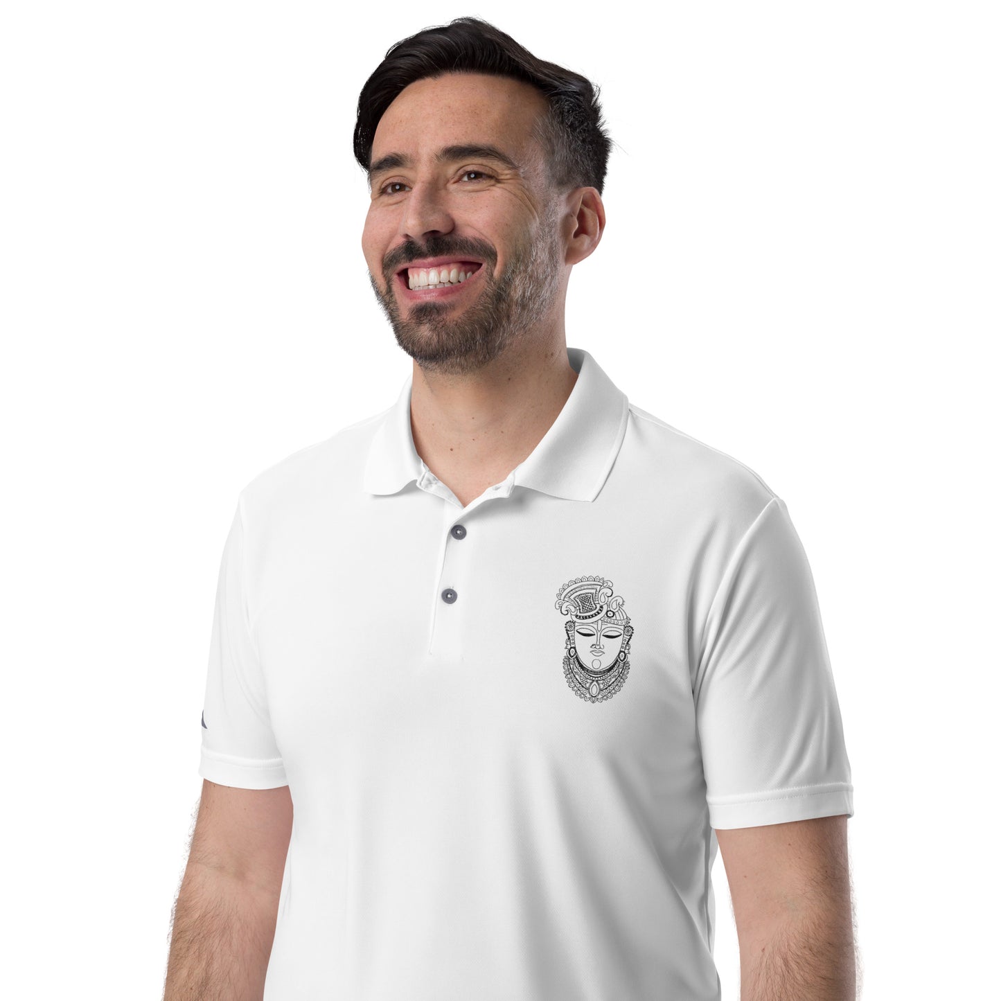 Shrinathji Adidas performance polo shirt