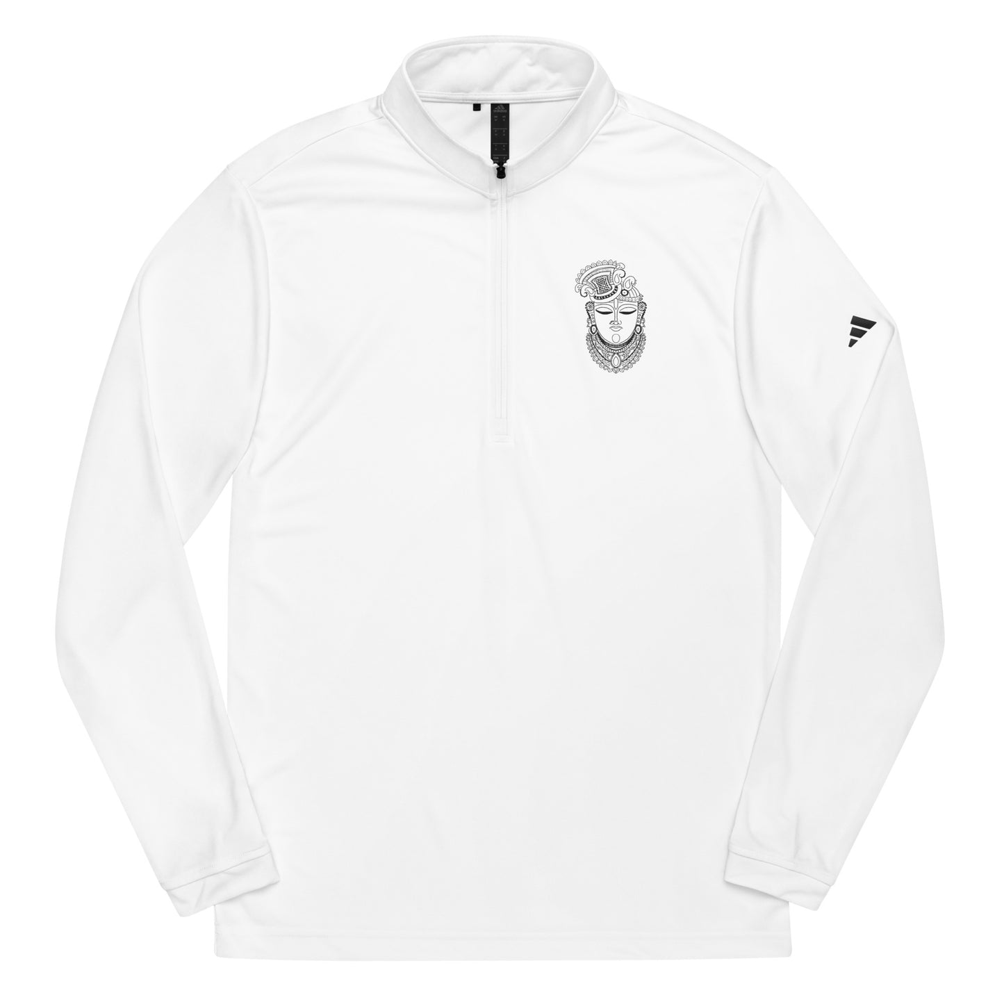 Shrinathji T-Shirt Adidas Quarter zip pullover