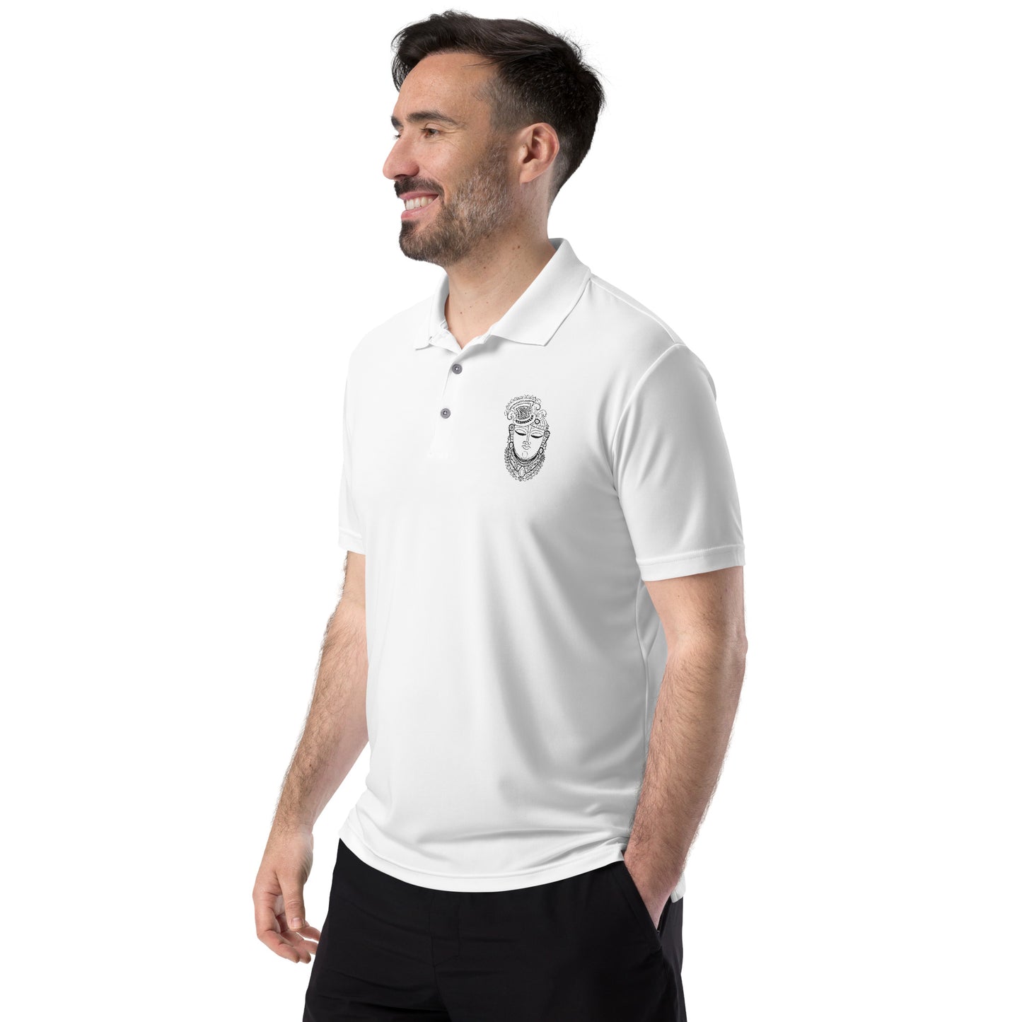 Shrinathji Adidas performance polo shirt