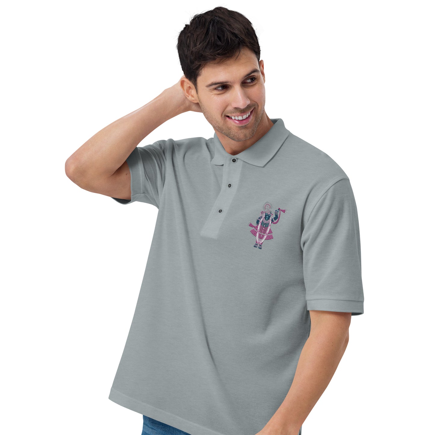 Shrinathji Bhagwan Men's Premium Polo