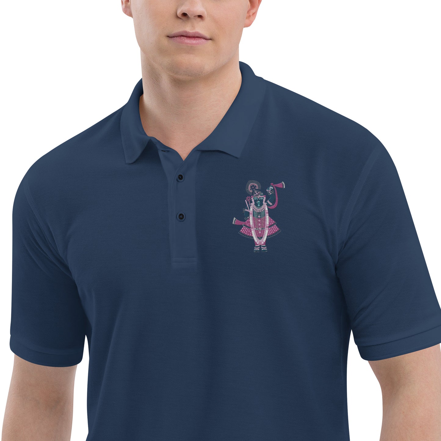 Shrinathji Bhagwan Men's Premium Polo