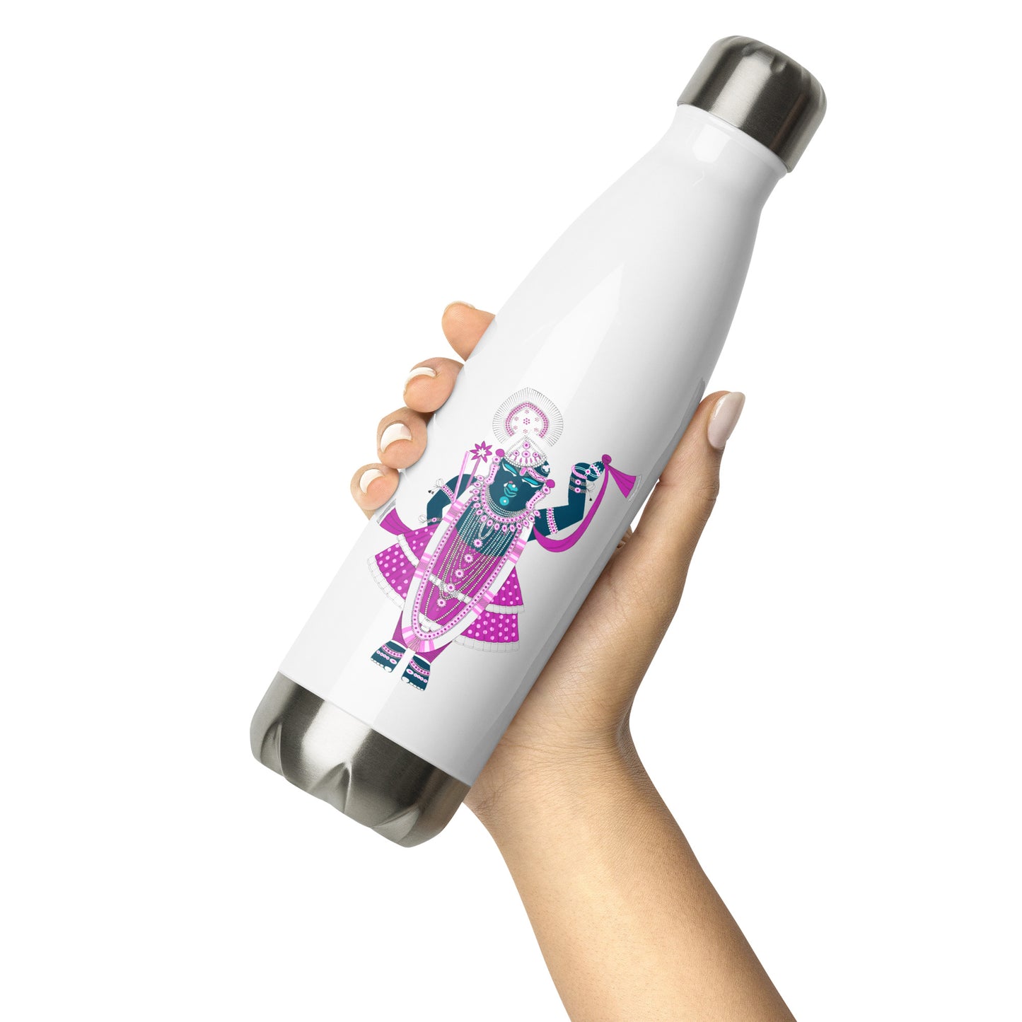 Shrinathji Bhagwan Stainless steel water bottle