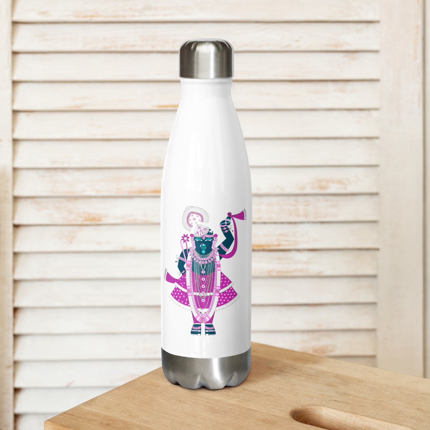 Shrinathji Bhagwan Stainless steel water bottle